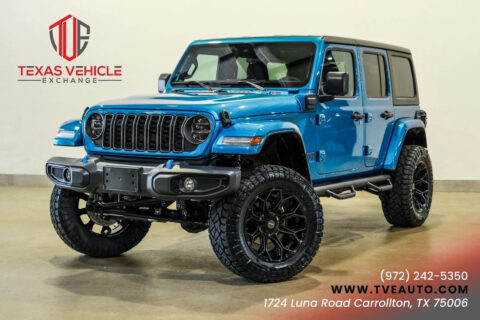 2024 Jeep Wrangler Unlimited Sport S 4xe,4×4,lifted,custom Lthr,27k for sale